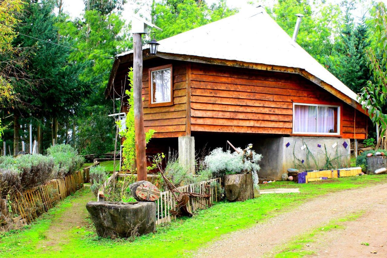 Cabanas Huilipan Gonzalez Nueva Imperial Bagian luar foto